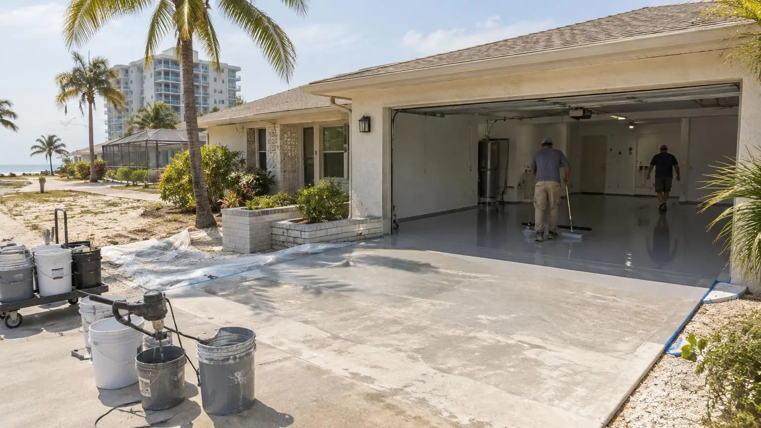 Epoxy Flooring in Daytona Beach, FL